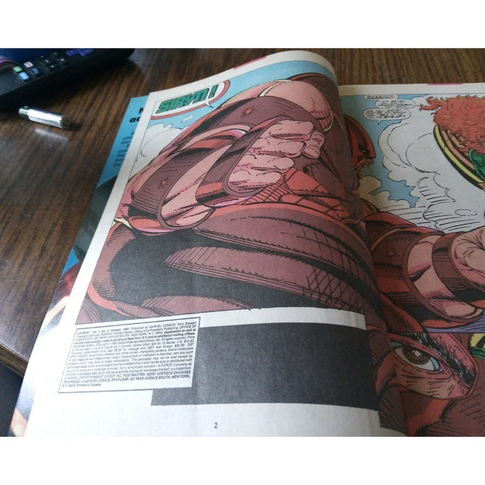 X-Force #3 (October 1991 Marvel Comics)